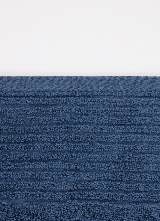 Olivier Desforges Alizee badlaken - 450 gr/m² - 100 x 150 cm - detail 2 petrol