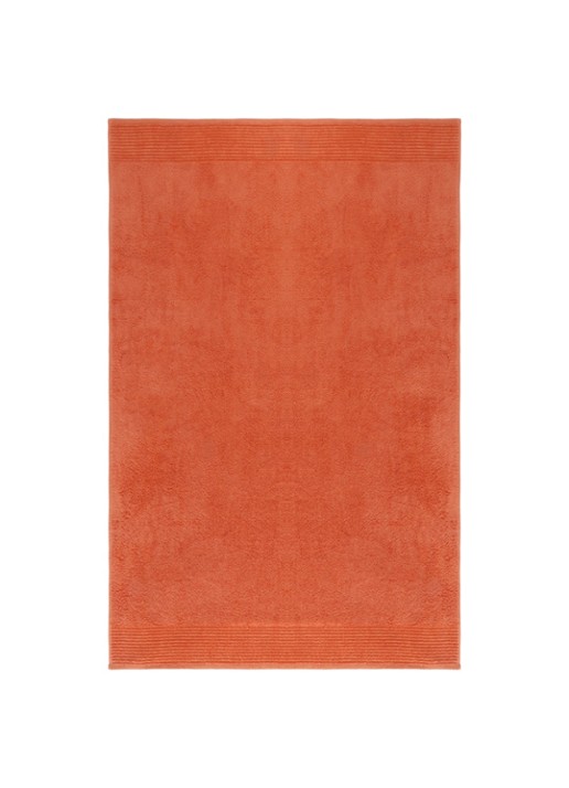 Olivier Desforges Alizee badlaken - 450 gr/m² - 100 x 150 cm - voorkant oranje