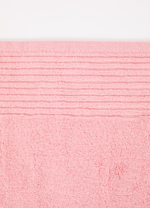Olivier Desforges Alizee badlaken van katoen 450 gr/m2 - 70 x 140 cm - detail oranje