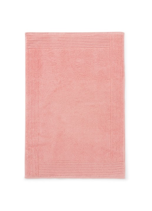 Olivier Desforges Alizee badmat 50 x 70 cm - voorkant zalmroze