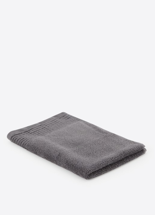Olivier Desforges Alizee gastendoek - 450 gr/m² - 40 x 60 cm - voorkant grijs
