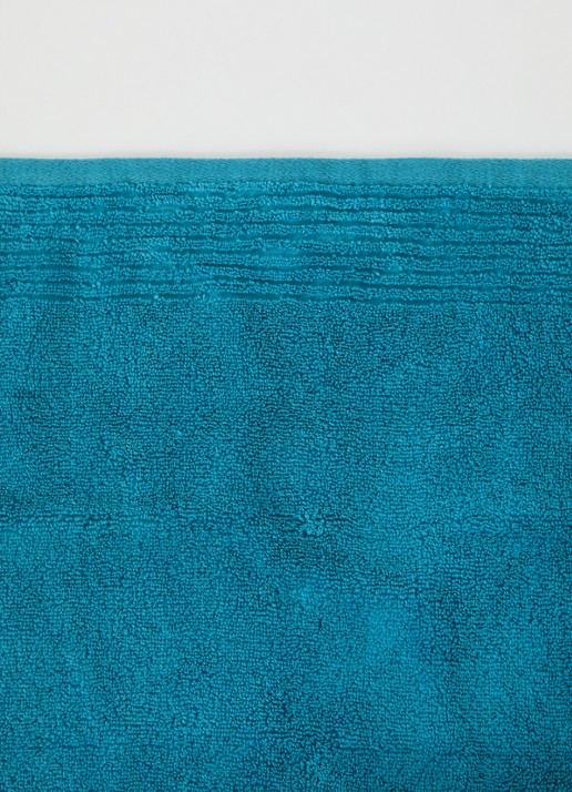 Olivier Desforges Alizee gastendoek - 450 gr/m² - 40 x 60 cm - detail aquablauw