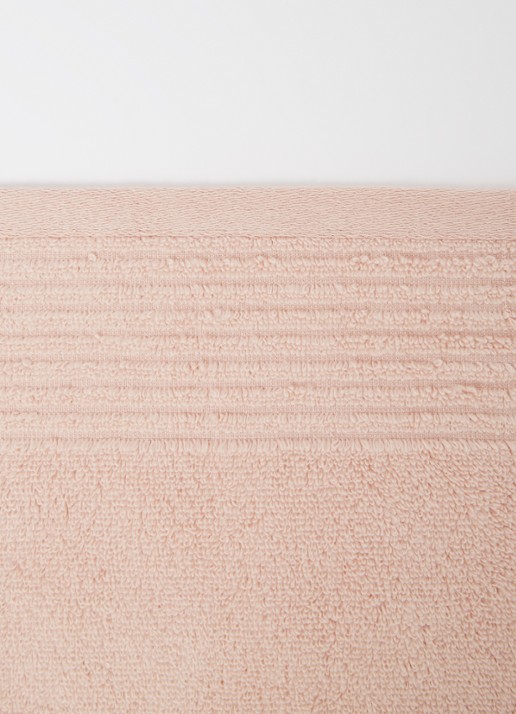 Olivier Desforges Alizee gastendoek - 450 gr/m² - 40 x 60 cm - detail 3 roze