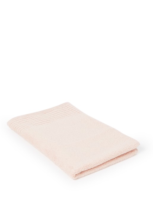 Olivier Desforges Alizee gastendoek - 450 gr/m² - 40 x 60 cm - voorkant roze