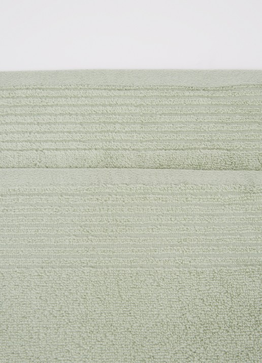 Olivier Desforges Alizee gastendoek - 450 gr/m² - 40 x 60 cm - detail khaki