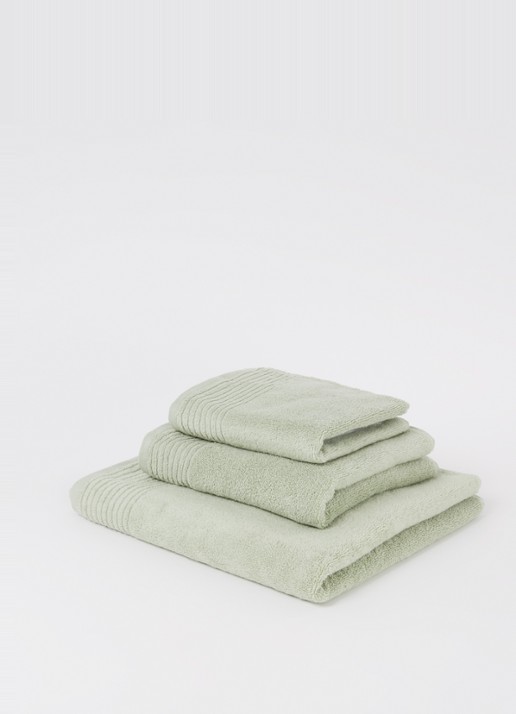 Olivier Desforges Alizee gastendoek - 450 gr/m² - 40 x 60 cm - voorkant 3 khaki