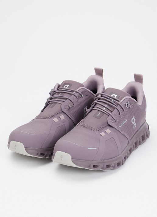 On Cloud 6 sneaker met logo - detail 2 lavendel
