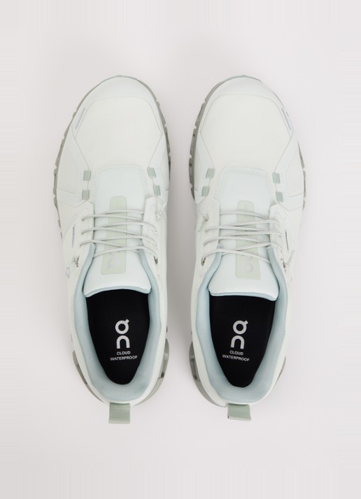 On Cloud 6 sneaker van mesh met logo - detail 2 groen