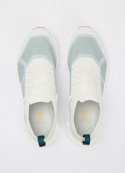 On Cloud 6 Versa sportschoen van mesh - detail 4 blauwgrijs