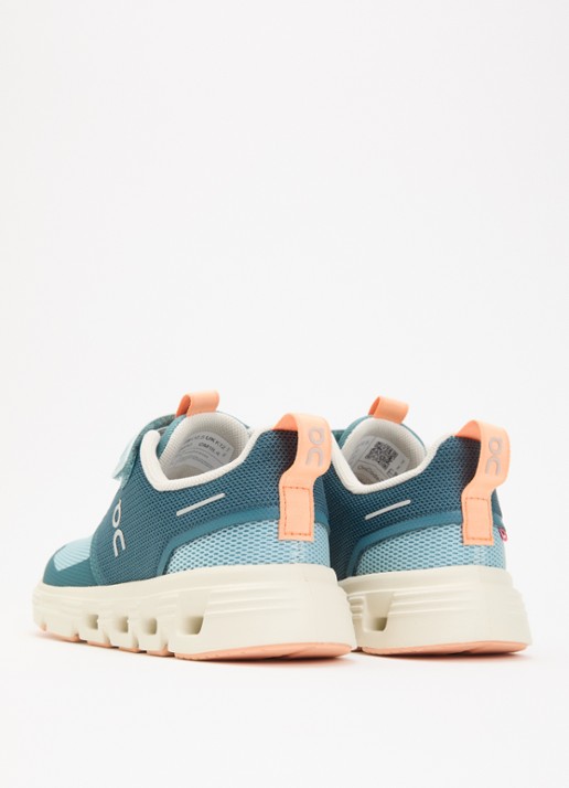 On Cloud Play 2 sneaker van mesh - achterkant 4 groen
