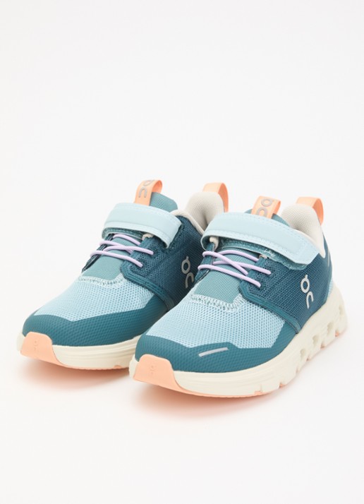 On Cloud Play 2 sneaker van mesh - voorkant 2 groen