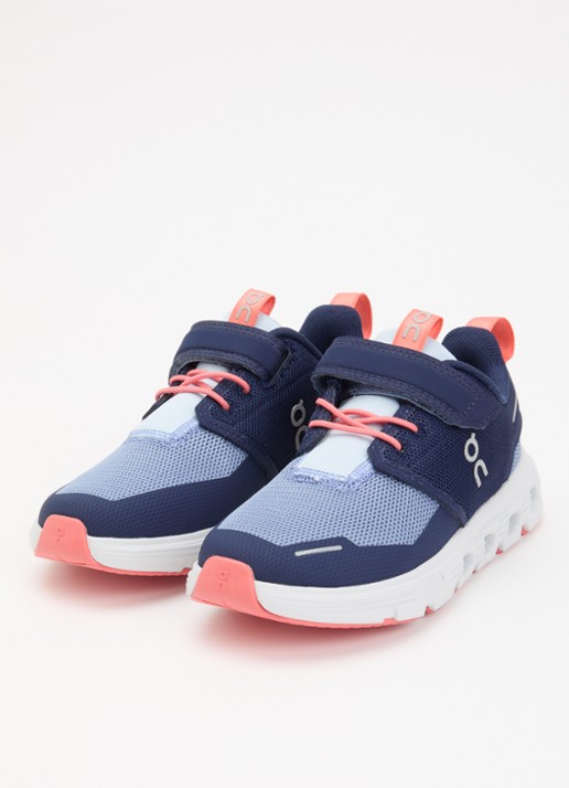 On Cloud Play 2 sneaker van mesh - voorkant 2 royalblauw