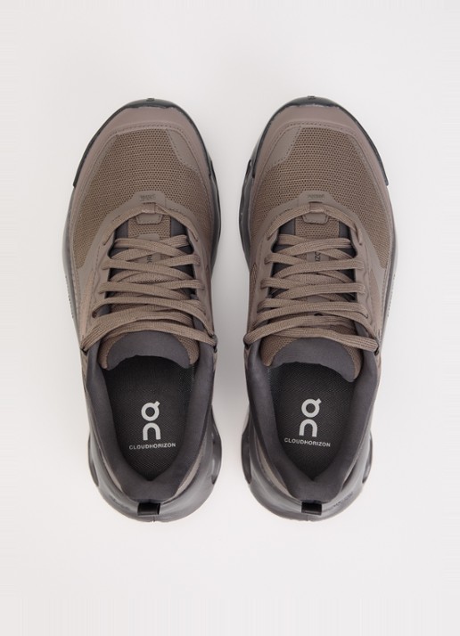 On Cloudhorizon 2 sneaker met mesh details - detail 2 lichtbruin