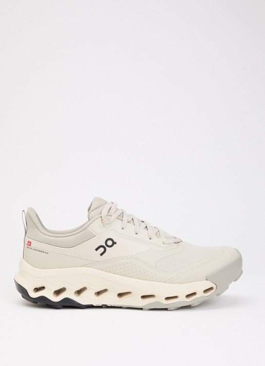 On Cloudhorizon 2 sneaker van mesh  - voorkant 4 beige