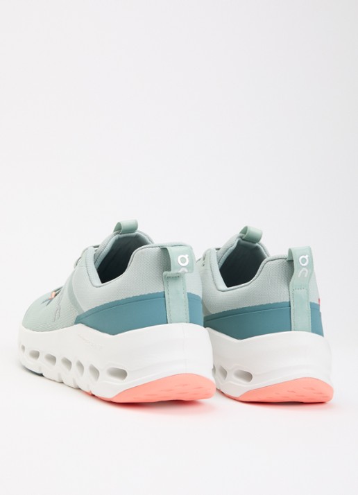 On Cloudleap sneaker met mesh details - achterkant 5 mint