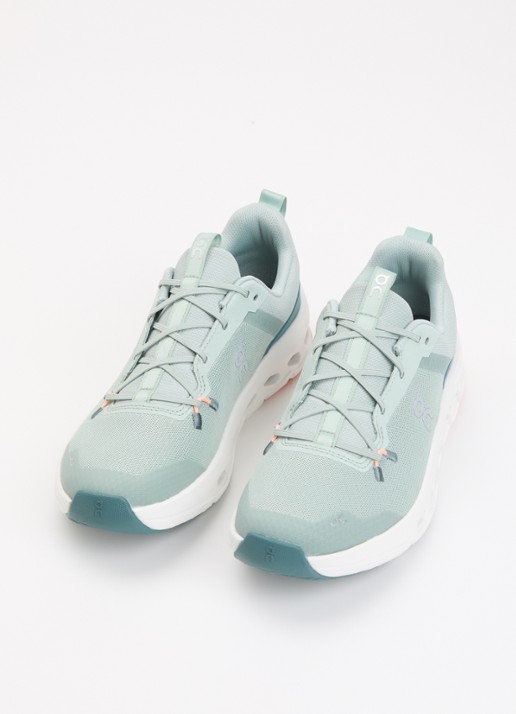 On Cloudleap sneaker met mesh details - detail 2 mint
