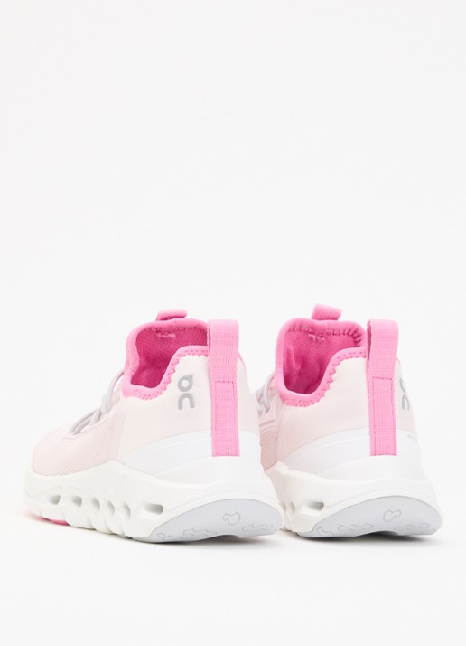 On Cloudleap sneaker van mesh - achterkant 3 gebroken wit