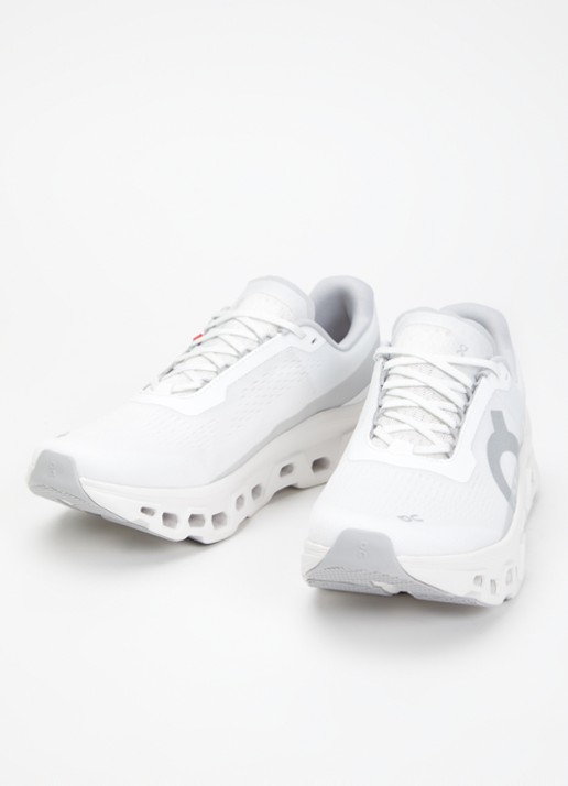 On Cloudmonster sneaker van mesh met logo - detail 2 wit