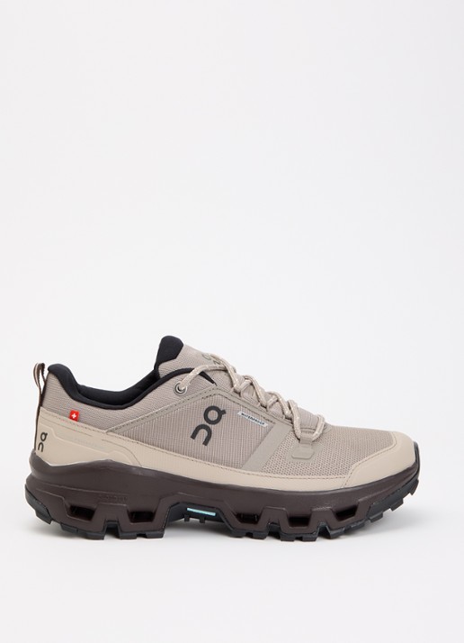 On Cloudrock low hiking sneaker van mesh