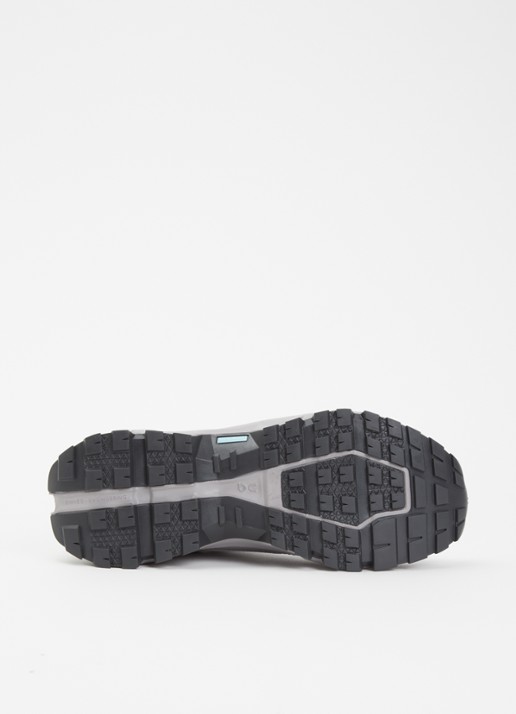 On Cloudrock sneaker met gebreid bovenwerk en logo - detail 3 grijs