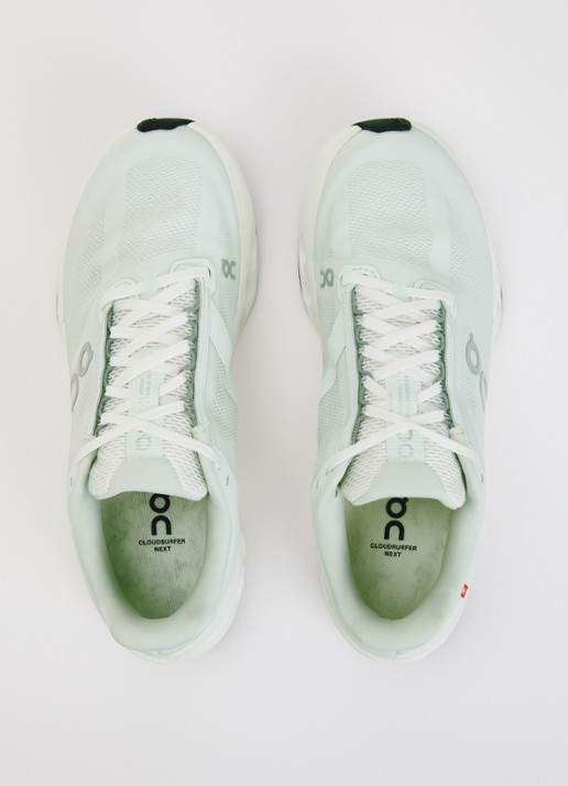 On Cloudsurfer Next sneaker met details van mesh - detail 4 mint