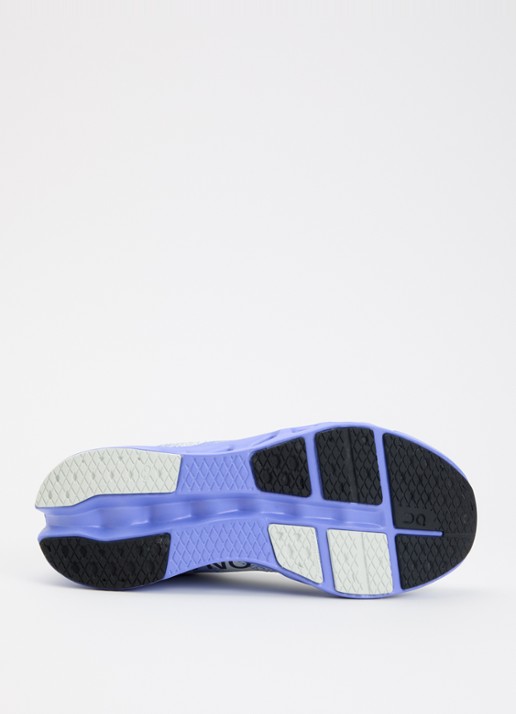 On Cloudsurfer Youth sneaker met gebreid bovenwerk - detail violet