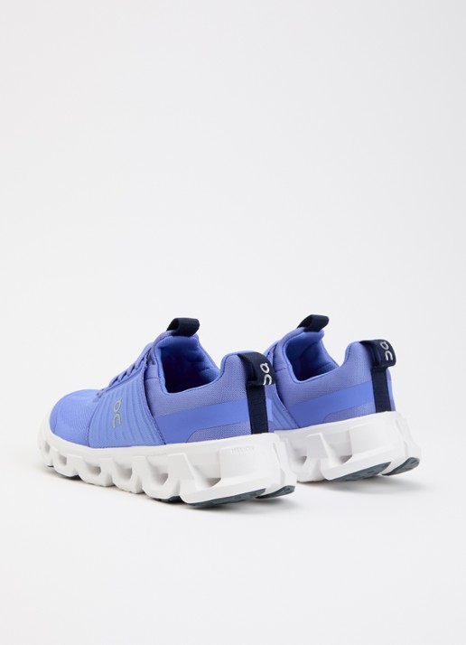 On Cloudswift Youth sneaker met details van mesh - achterkant 3 lavendel