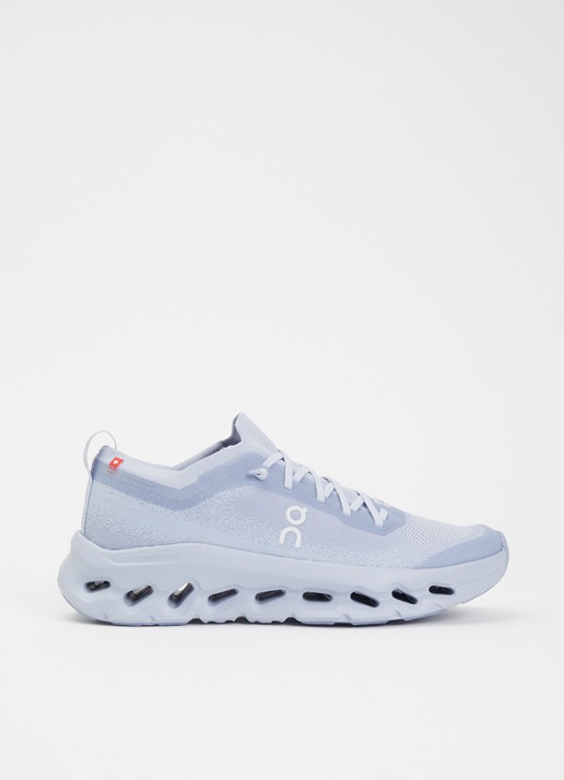 On Cloudtilt Moon sneaker met gebreid bovenwerk