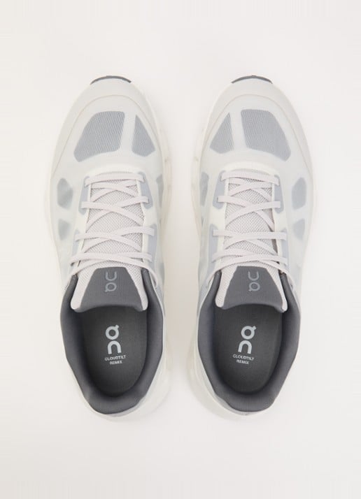 On Cloudtilt Remix sneaker van mesh met logo - detail 2 lichtgrijs
