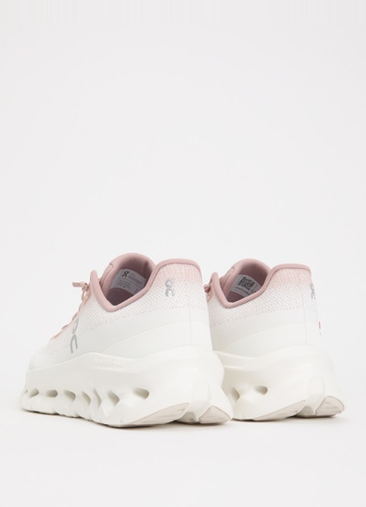 On Cloudtilt sneaker met gebreid bovenwerk - achterkant 4 oudroze