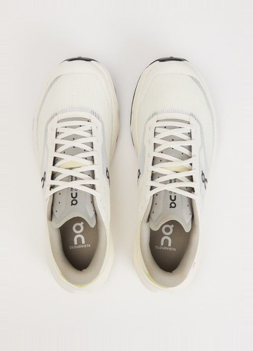 On Cloudvista 3 sneaker van mesh met logo - detail 2 ivoor