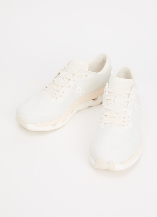 On Cloudzone sneaker met gebreid bovenwerk - detail 2 creme