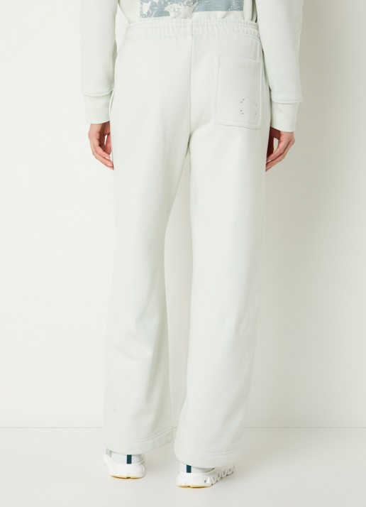 On Club Collective high waist straight fit joggingbroek met steekzakken - achterkant 4 lichtgroen