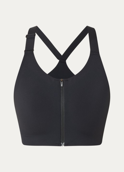 On Endurance sport bh met high support - voorkant 3 zwart