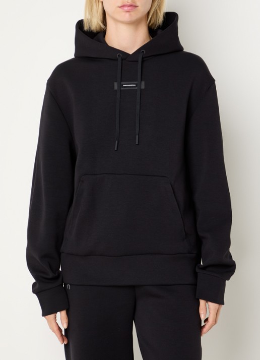 On Focus hoodie met logo