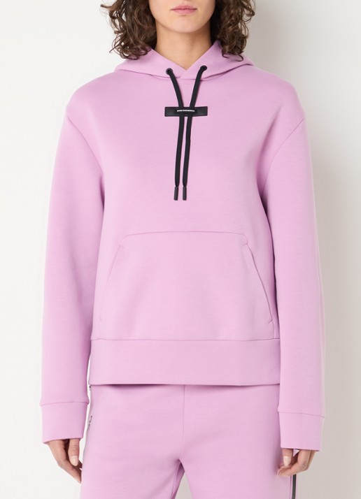 On Focus Tech hoodie met ritszakken