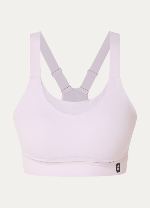 On Performance sport bh met medium support - voorkant 3 lila