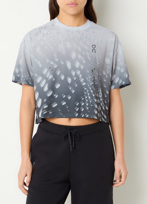 On Performance trainings T-shirt met print