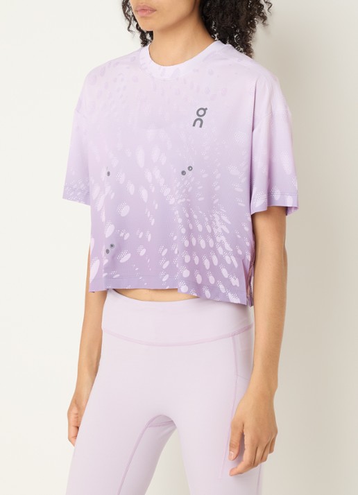 On Performance trainings T-shirt met print