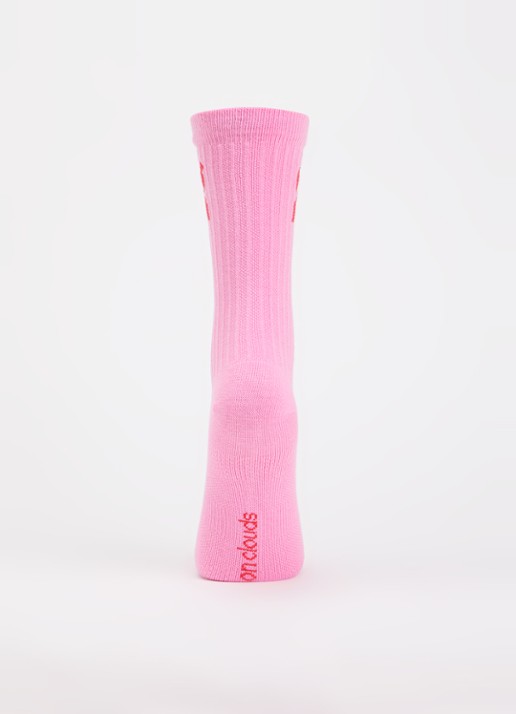 On Sportsokken in 3-pack - voorkant 3 roze