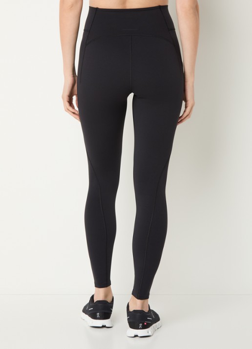 On Studio high waist skinny fit trainingslegging - achterkant 5 zwart