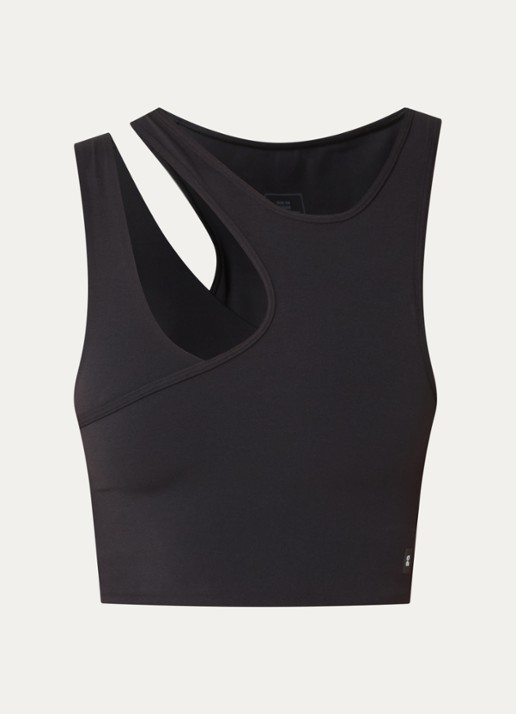 On Studio sport bh met medium support - voorkant 2 zwart