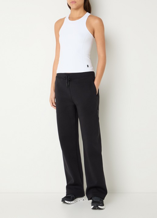 On Studio tanktop met ronde hals - voorkant 2 wit