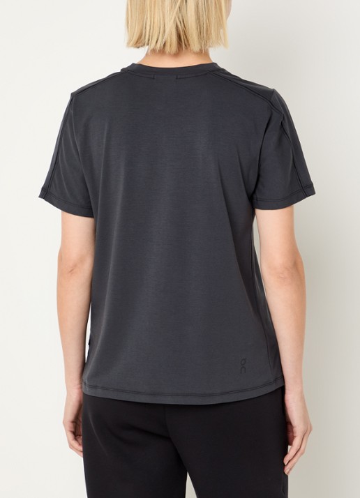 On Trainings T-shirt ronde hals - achterkant 2 zwart