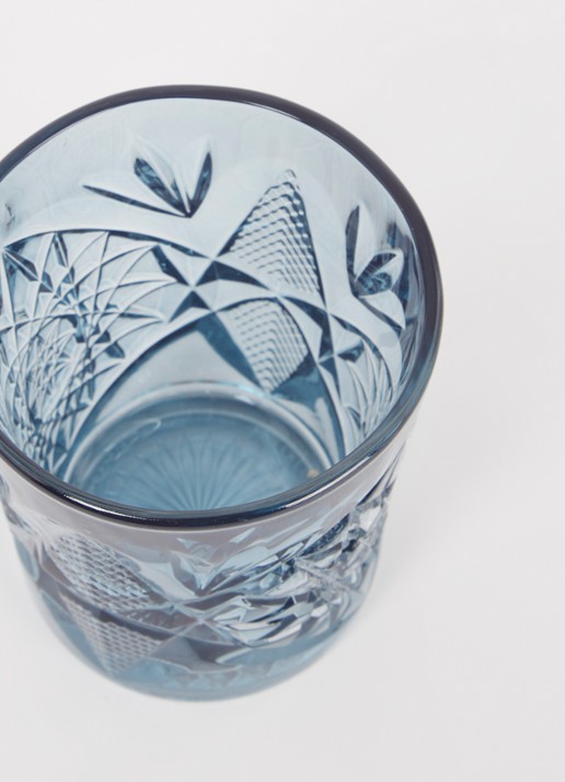 Onis Hobstar drinkglas 35,5 cl - voorkant 2 blauw