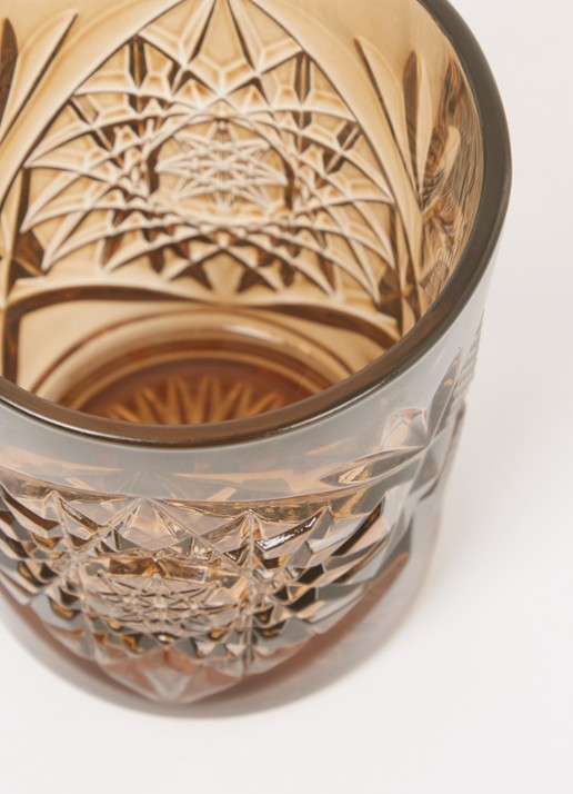 Onis Hobstar drinkglas 35,5 cl - detail 2 okergeel