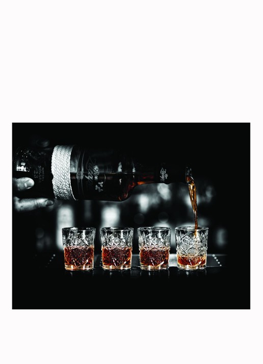 Onis Hobstar shotglas 6 cl - voorkant 2 transparant