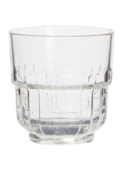 Onis Tarq Rocks tumbler glas 26 cl - voorkant transparant
