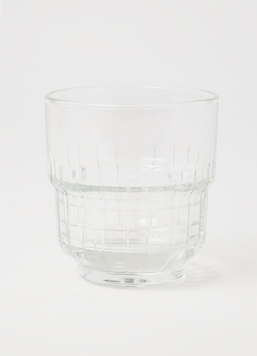 Onis Tarq Rocks tumbler glas 26 cl - voorkant 2 transparant