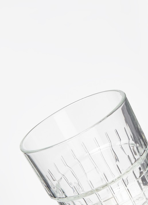 Onis Tarq tumbler glas 35 cl - detail 3 transparant
